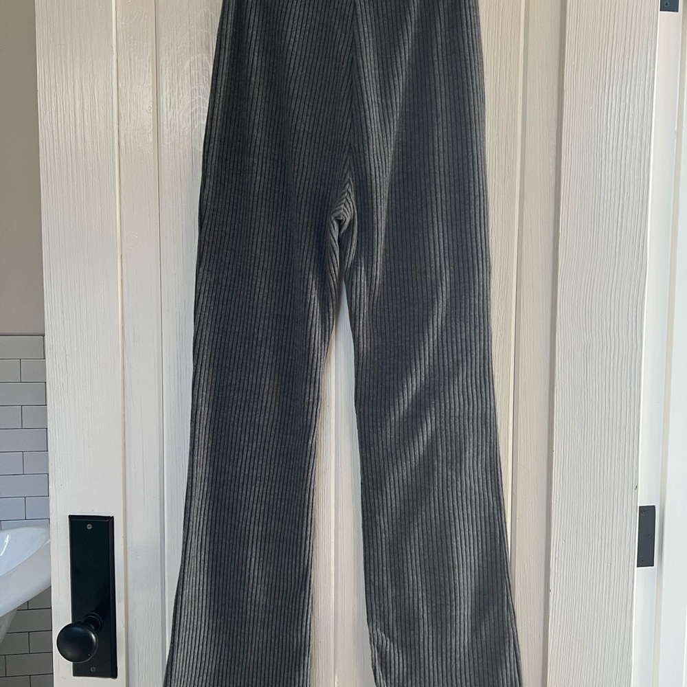 NWT Joah Brown Charcoal Relaxed Straight Leg Pant XS/S